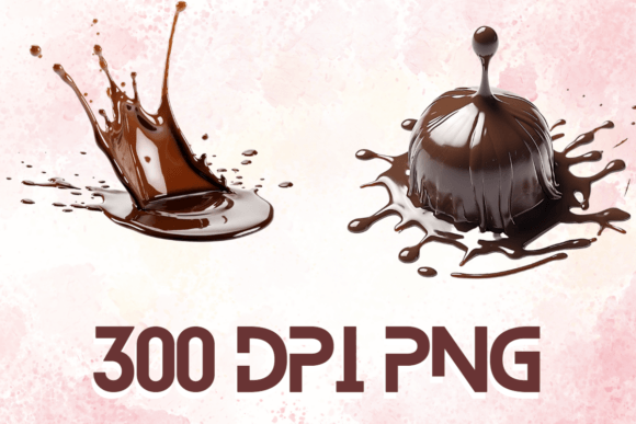 Chocolate Splash: Realistic Graphics 07