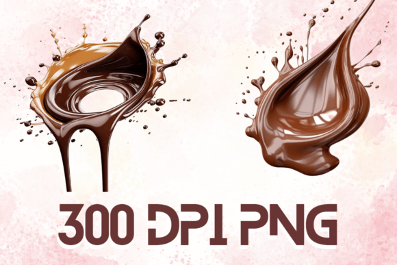 Chocolate Splash: Realistic Graphics 08