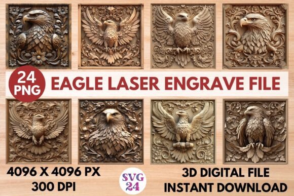Eagle Laser Engrave File: Stunning 3D Designs for Your Projects