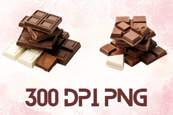 Realistic Chocolates: Tasty Graphics 05 – Decadent Design Assets