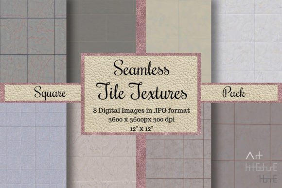 Seamless Tile Textures - Square Pack for Designers